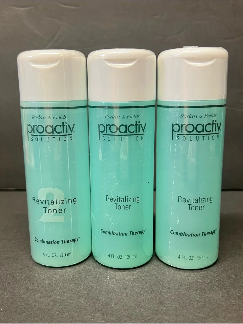 Proactiv Revitalizing Toner (Step 2) Three 4oz Bottles